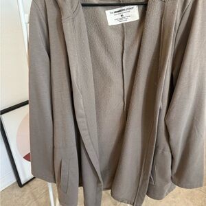 The Sweatshirt Project Women's Tan Cardigan Sweatshirt
